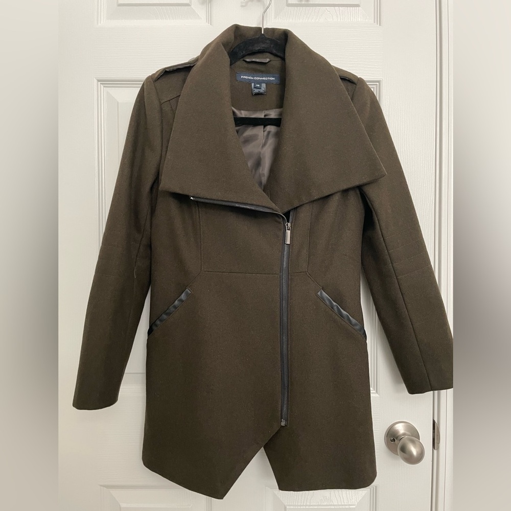 French Connection Coat, Size XS